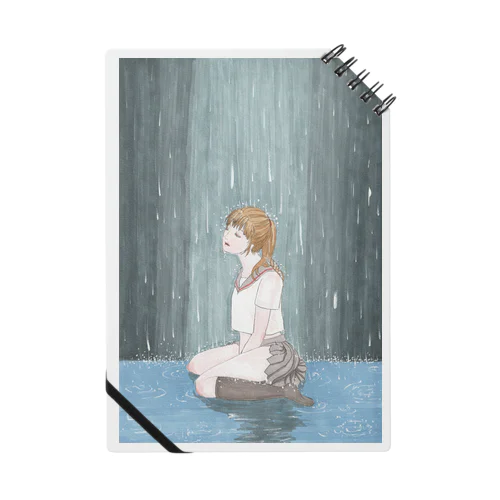 女生徒１（雨の中の悲しみ） Notebook