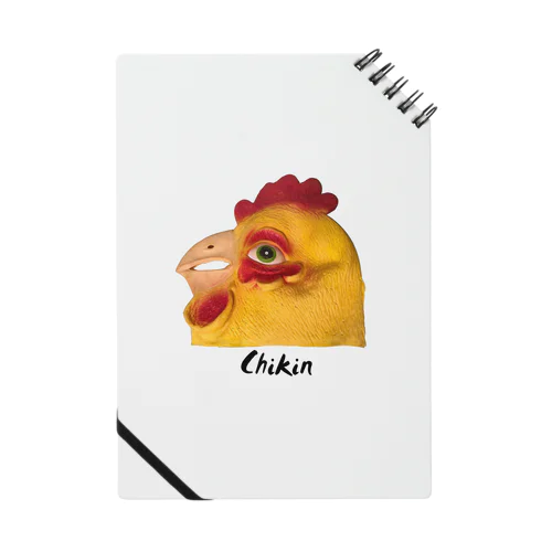 鶏 Chikin テキストロゴ有 Notebook