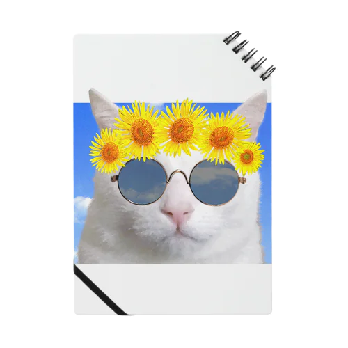 夏を満喫する猫 Notebook