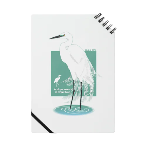 ふわふわダイサギ Notebook