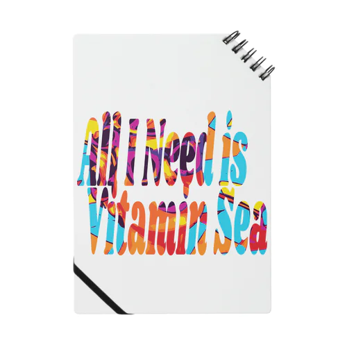 All I Need is Vitamin Sea Notebook