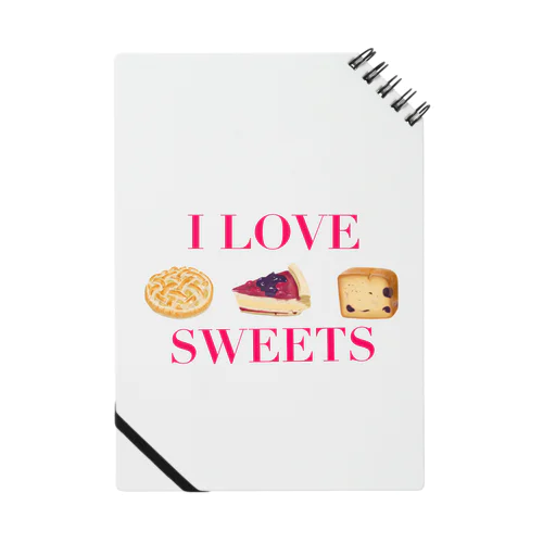 I LOVE SWEETS Notebook