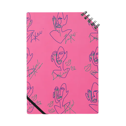 L i p s /pink Notebook