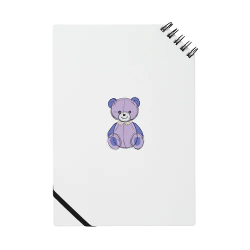 Purple Bear Notebook