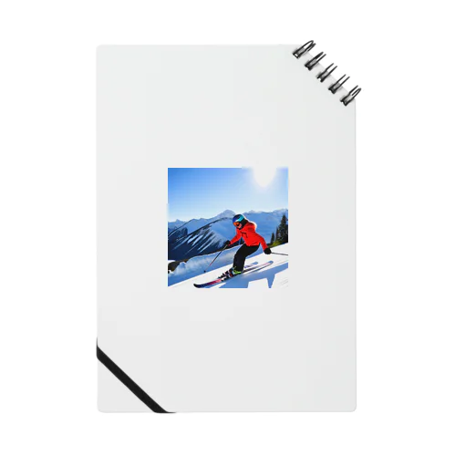 クール　スキーヤー ノート