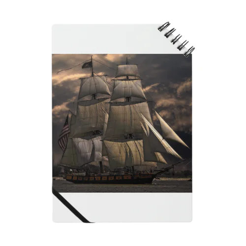 Old Sailing Ship 古い 帆船 ノート