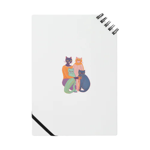 猫の家族 Notebook