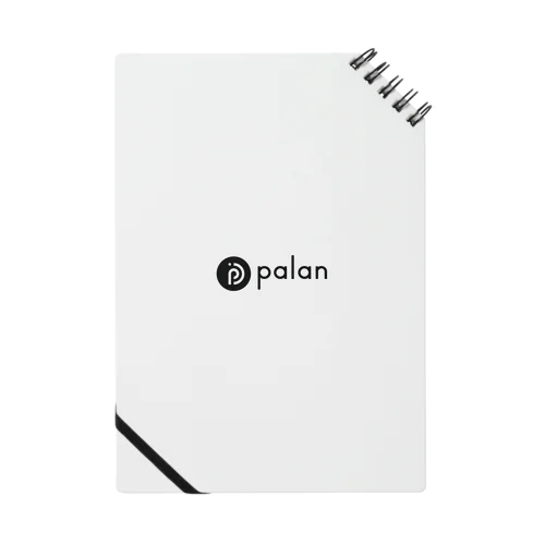 palan ブラックロゴ Notebook