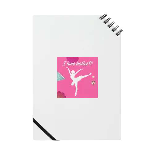 I love balletグッズ🩰 Notebook