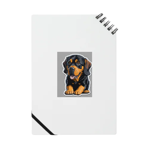 可愛い犬のイラスト Notebook