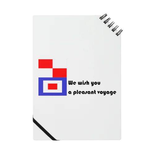 UW (We wish you a pleasant voyage)  - BLACK Notebook