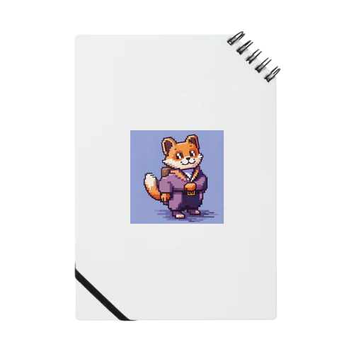 かわいいたぬきのドット絵グッズ Notebook