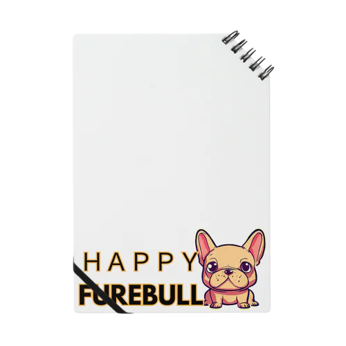 HAPPY FUREBULL（ハッピーフレブル） Notebook
