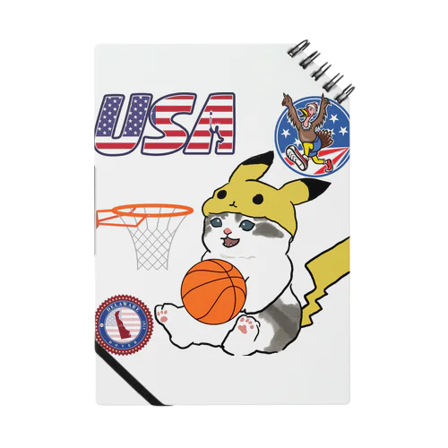 バスケットボール選手の猫 Notebook
