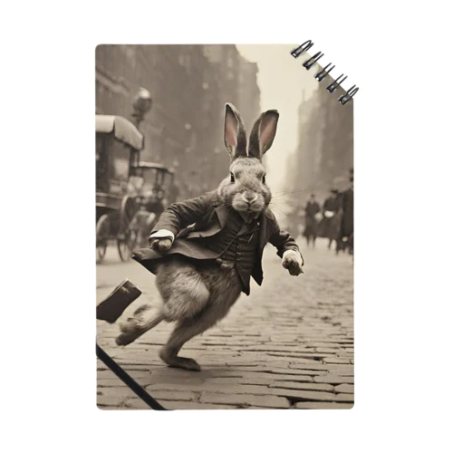 19世紀紳士ウサギ ノート