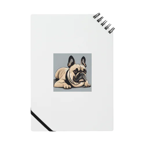 french bulldog Notebook