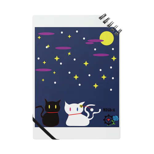 magboxシリーズ　猫月夜 Notebook