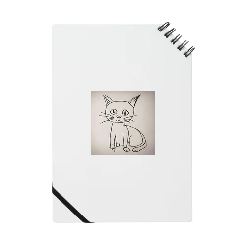 猫の絵 Notebook