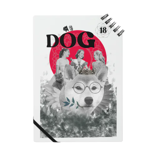 18→シバ犬　Stylish Lenormand  Notebook