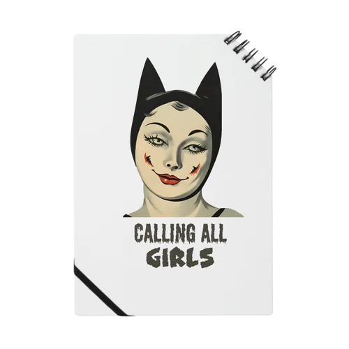 Calling All Girl Notebook