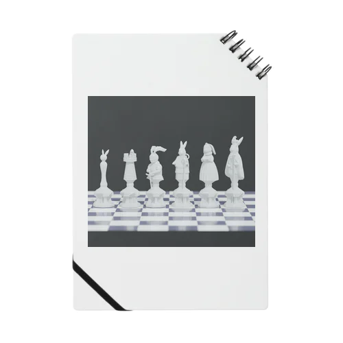 Rabbit Chess Ⅱ white Notebook