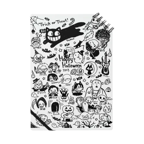 ハロウィンイラストそのまま Notebook