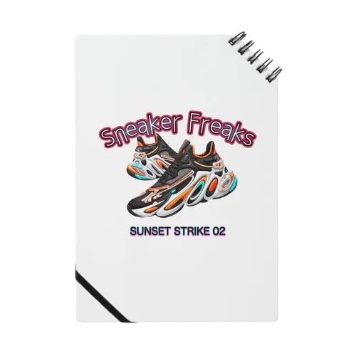 【Sneaker Freaks】Sunset Strike02 Notebook