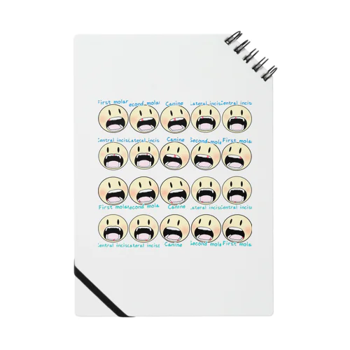 Cherish family memories（Baby teeth） Notebook