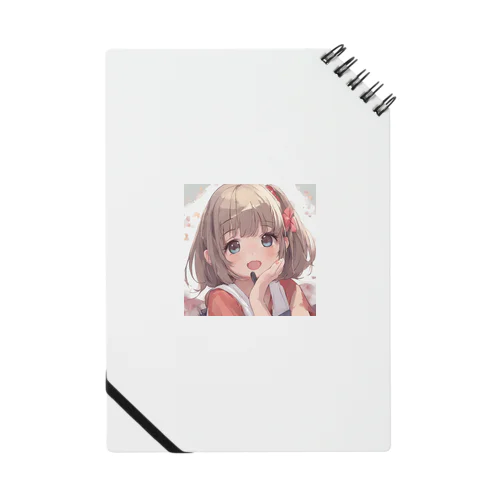 可愛い女の子イラストグッズ Notebook