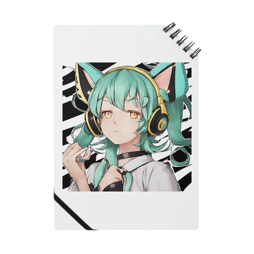 VOCALOID風 猫耳ちゃん ノート