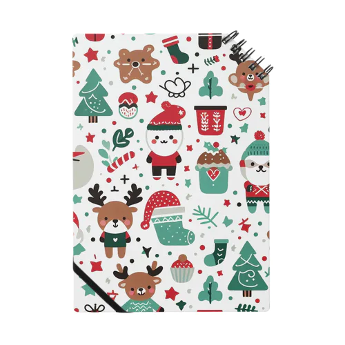 可愛いクリスマスグッズ　 Notebook