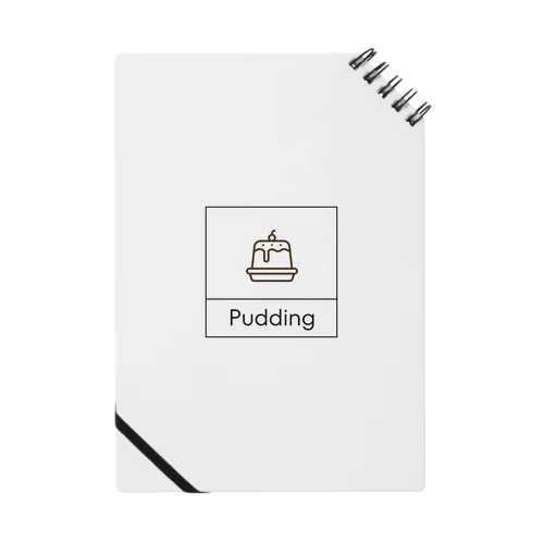 四角におさまるPudding ノート