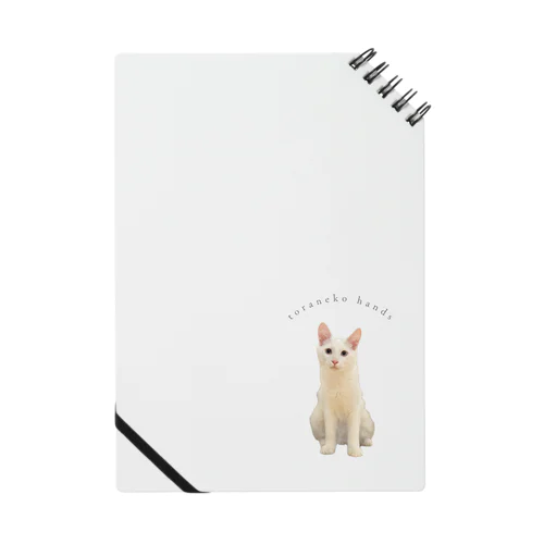 ブルーアイの白猫ソルト Notebook