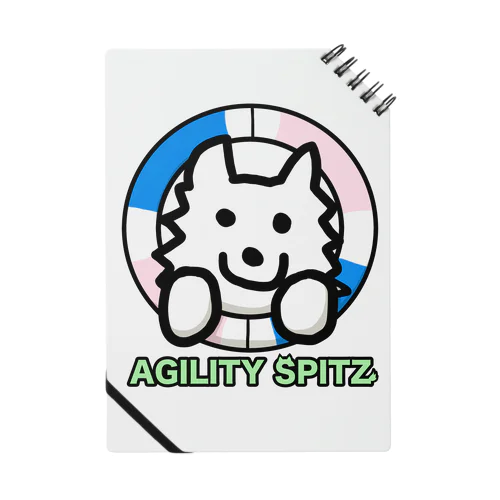 AGILITY SPITZ「タイヤからこんにちは！」 Notebook