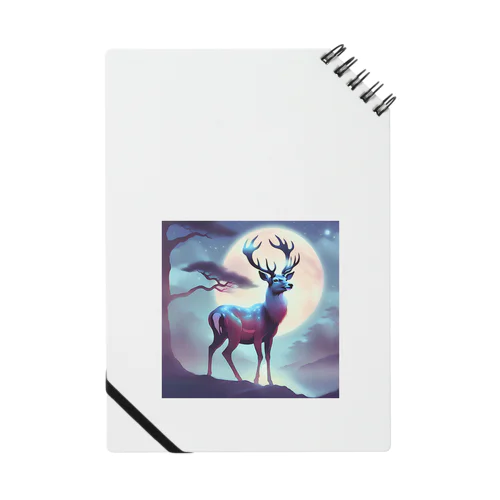 神秘的な鹿 Notebook