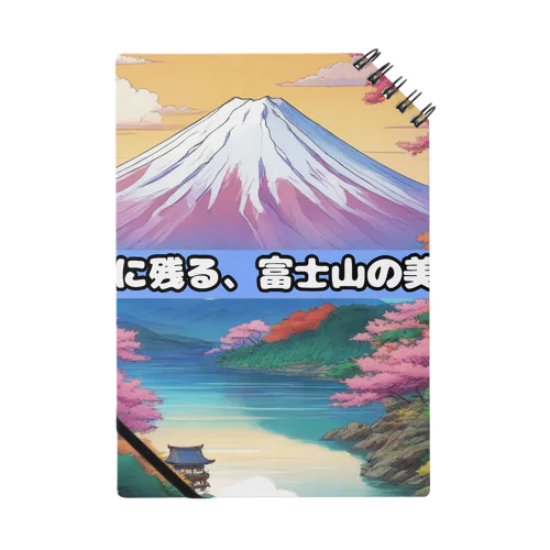 【富士山】日本の文化遺産/自然の奇跡コレクション ノート