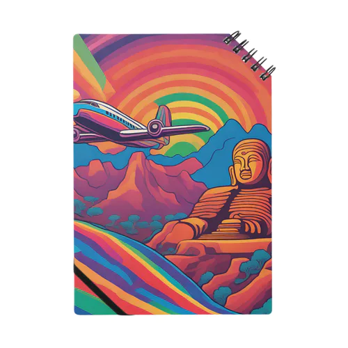 Psychedelic history mix 3 Notebook