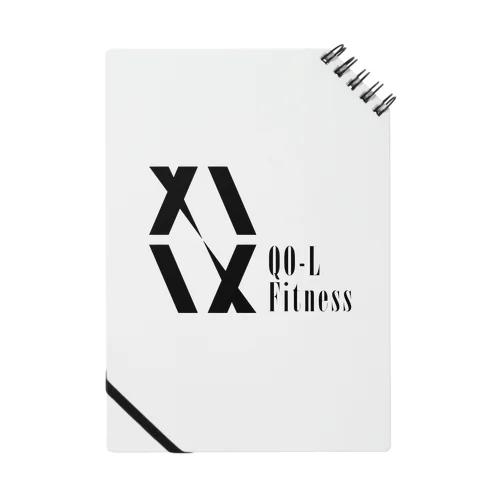 QO-L Fitness(ブラック) Notebook