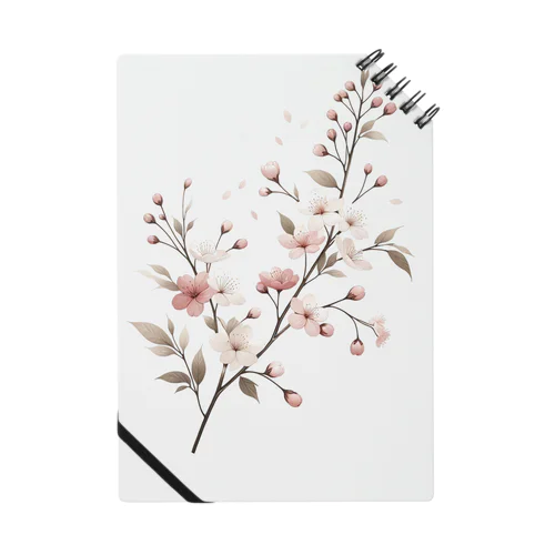 春の息吹 - 桜のデザイン Notebook