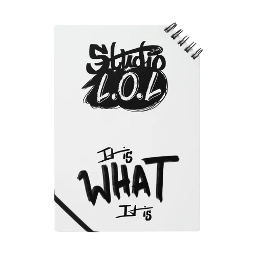 メッセージ【It is what It is】 Notebook