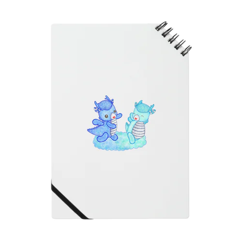 キャンディードラゴン　青 Notebook