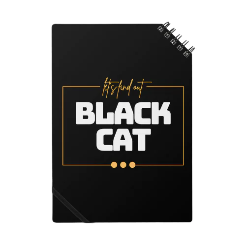 黒猫ロゴ Notebook
