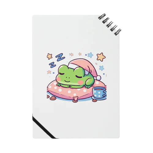 Sleeping frogs(熟睡する蛙) Notebook