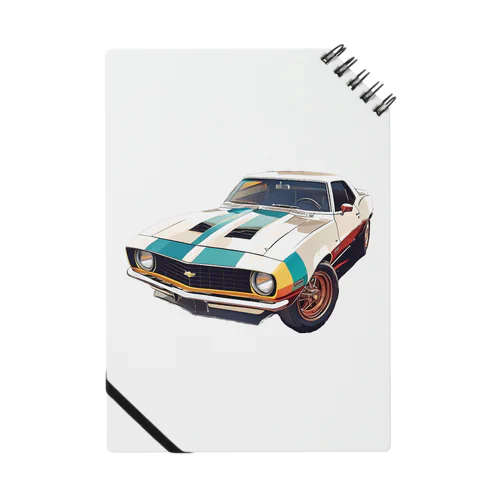 Old Chevrolet Camaro Notebook