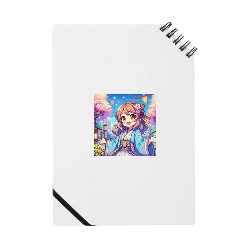 Colorful girl / type1 Notebook