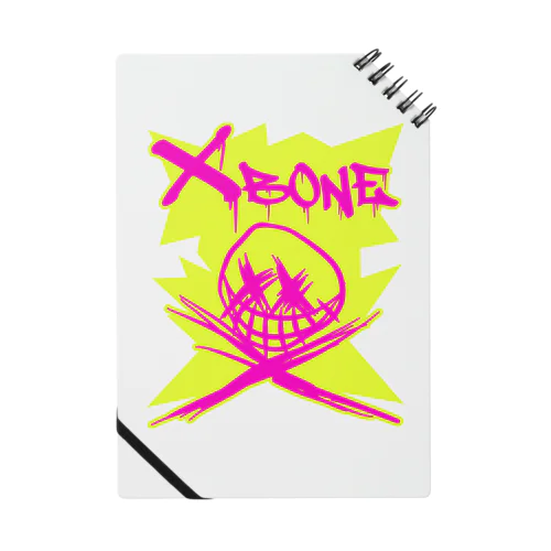 RAKUGAKIXBONE PNKonYEL NEON Notebook