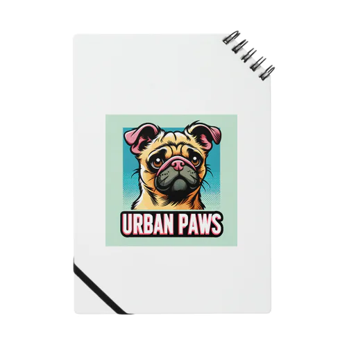 情けない顔のパグチワワ「Urban paws」 ノート