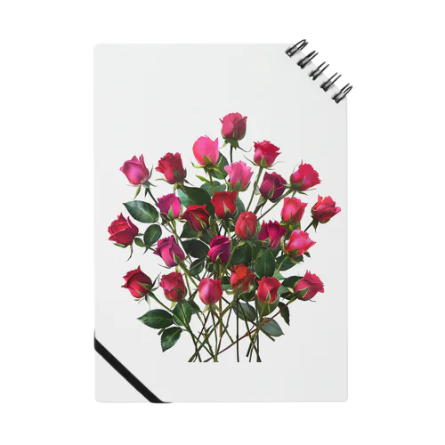 Redpink 25 Roses ノート