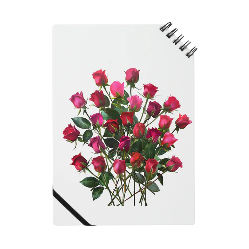 Redpink 26 Roses Notebook