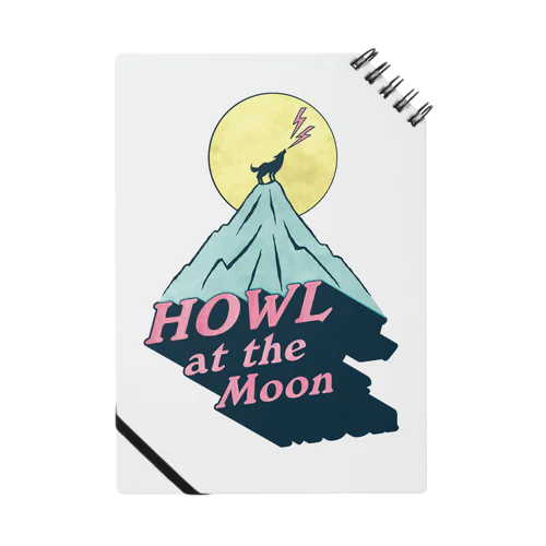 🌕月に吠える🐺（HOWL at the Moon） Notebook